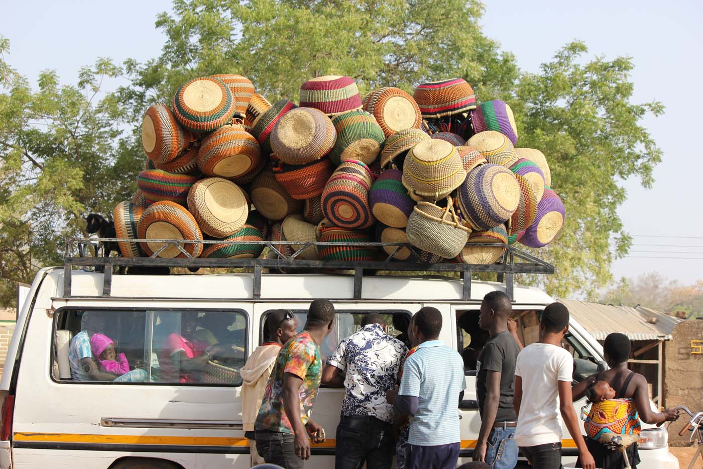 Local vans take the prize for basket transport