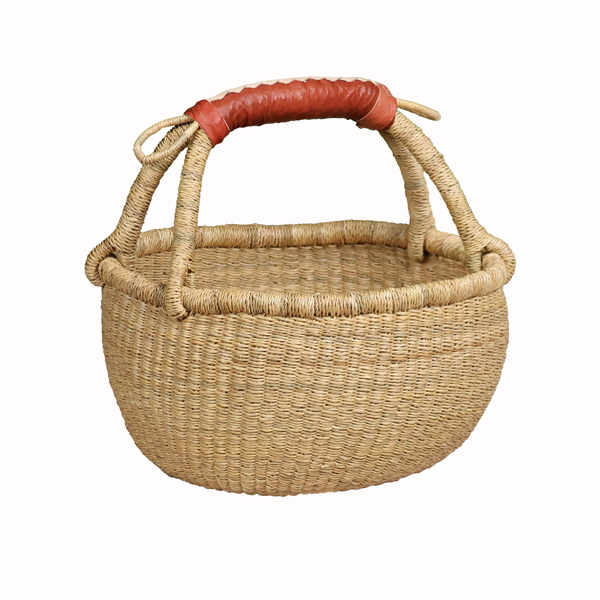 G-151N: NATURAL XL Mini Round Basket